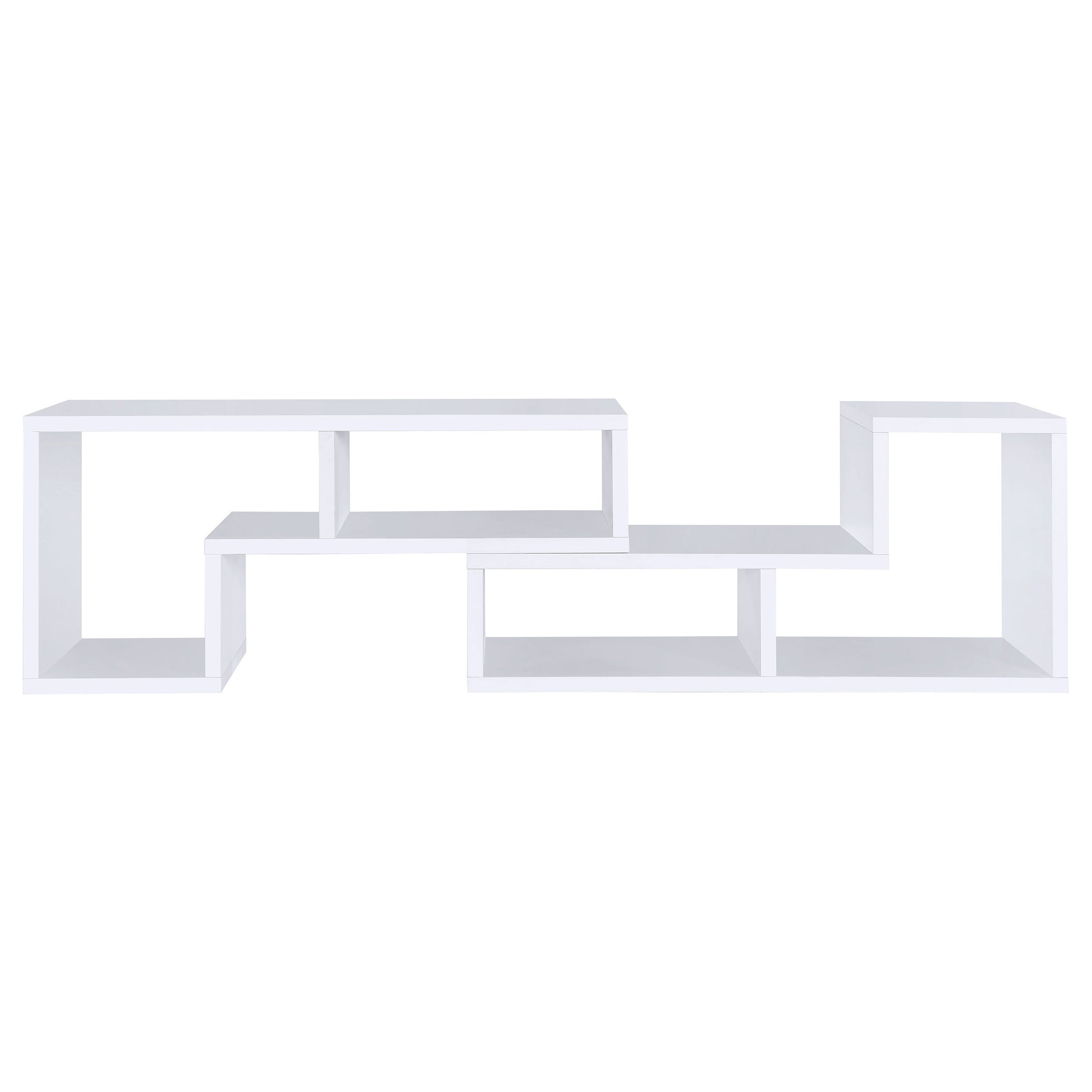 White Convertible Bookcase