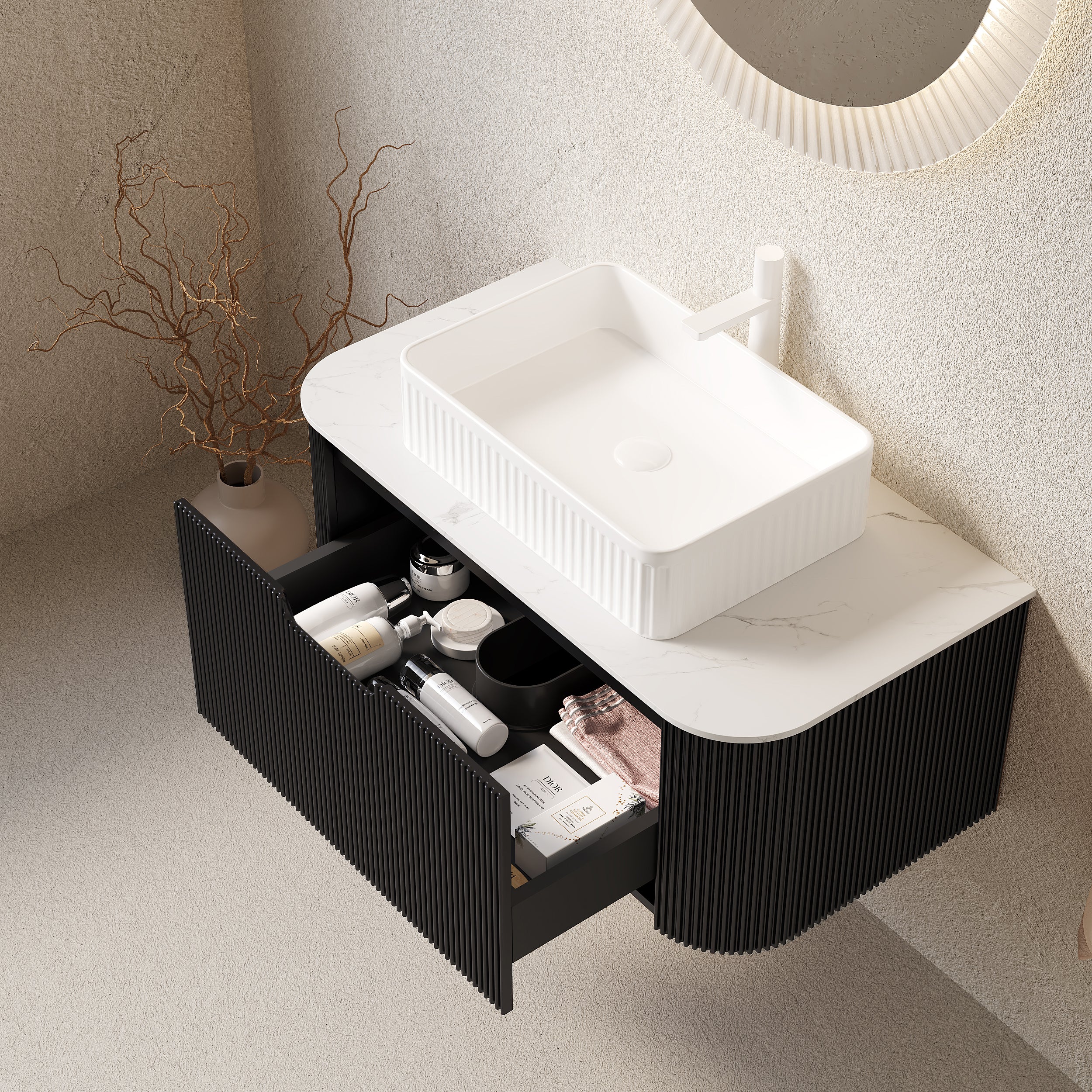 Dina 36" Bathroom Vanity with Sink