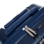 2 Piece Navy ABS Spinner Wheel Luggage Set