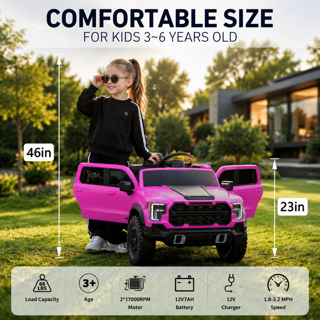 12V Kids Ride-On Car with Remote Control