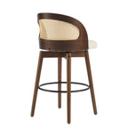 Como Indoor Wood Barstool