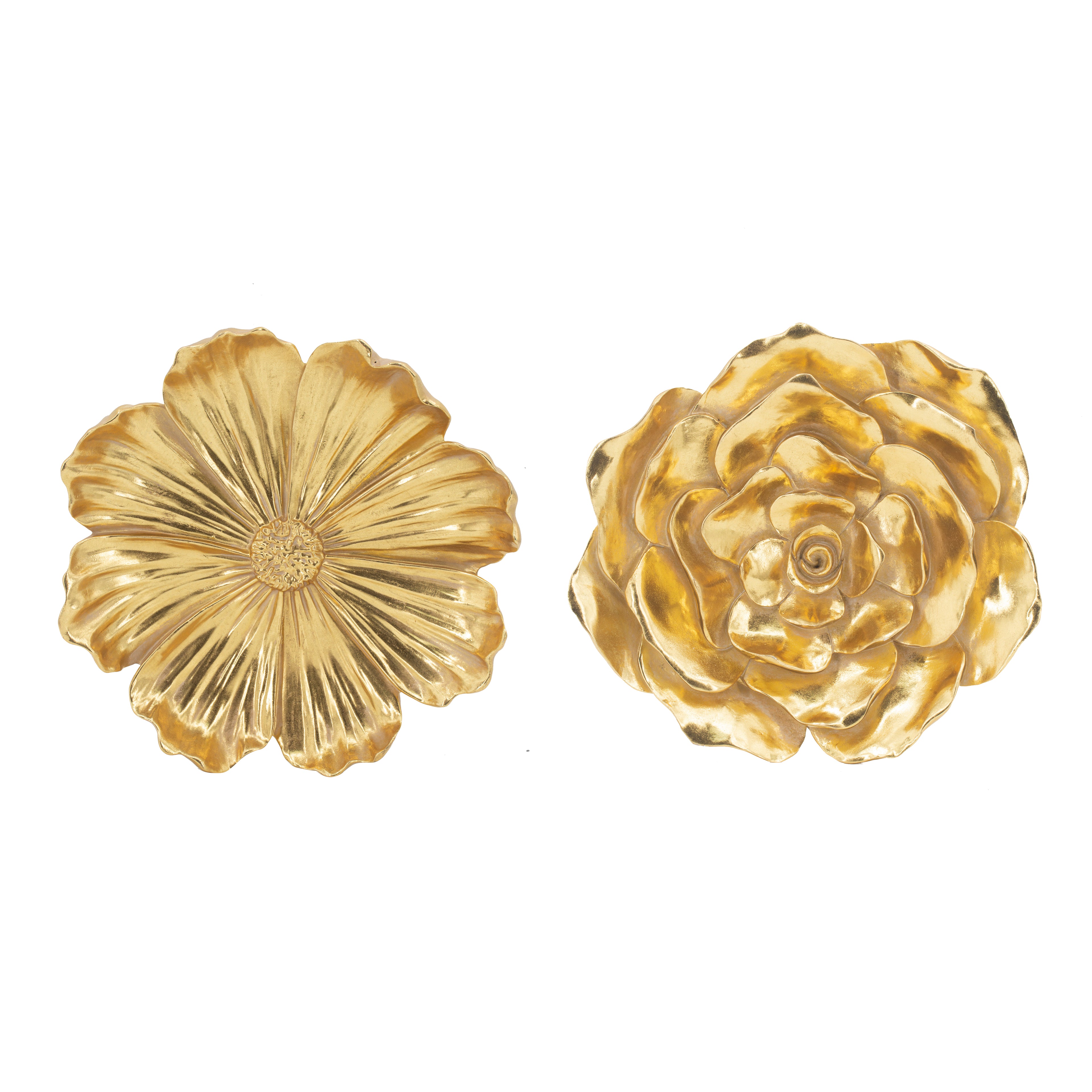 Set of 2 Decorative Roses