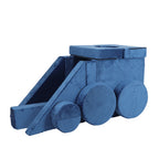 14-Piece Kids Modular Play Couch in Blue