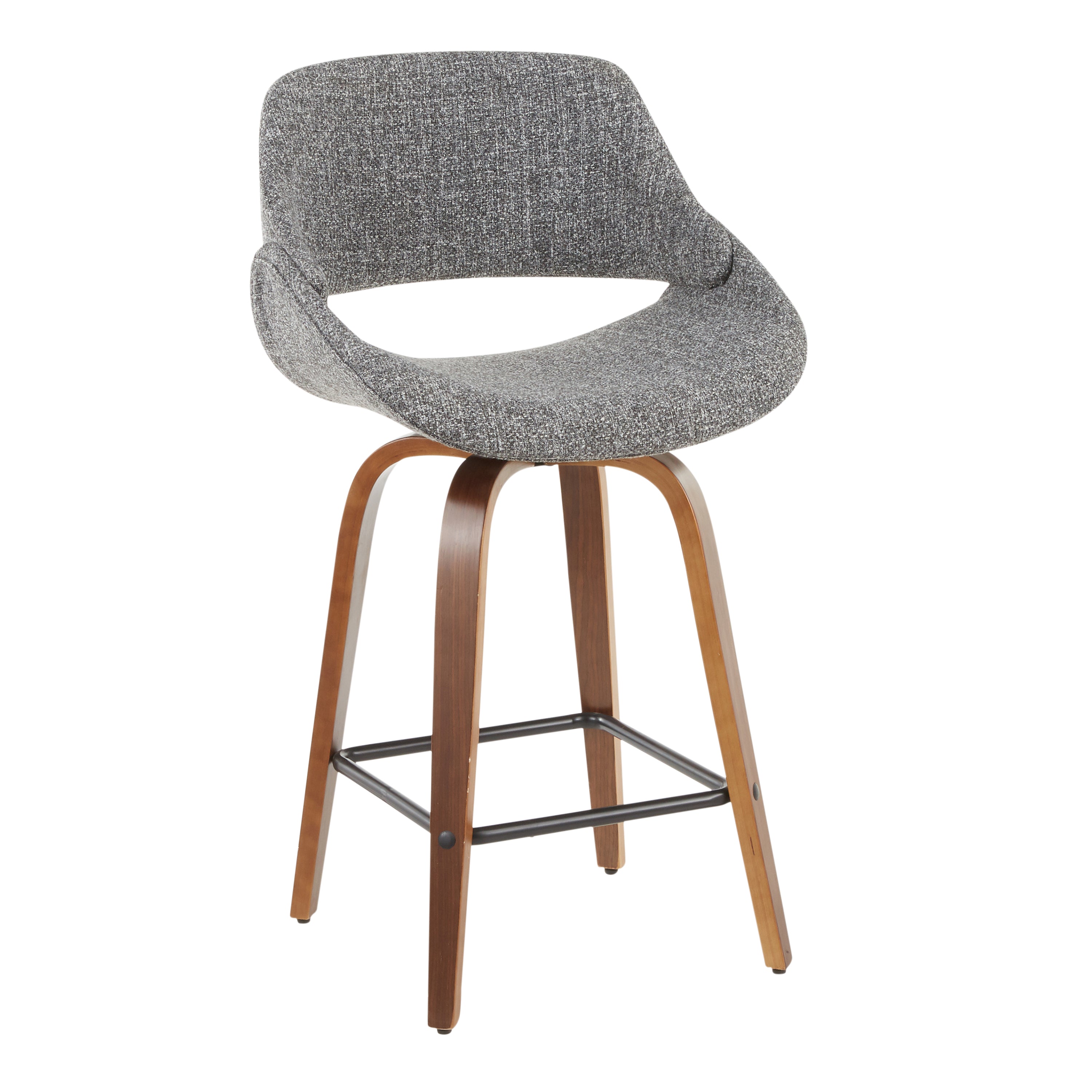 Mid-Century Modern Counter Stool