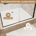 56"-60" W x 72" H Matte Shower Doors