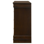 Frances Cappuccino 6-Drawer Dresser