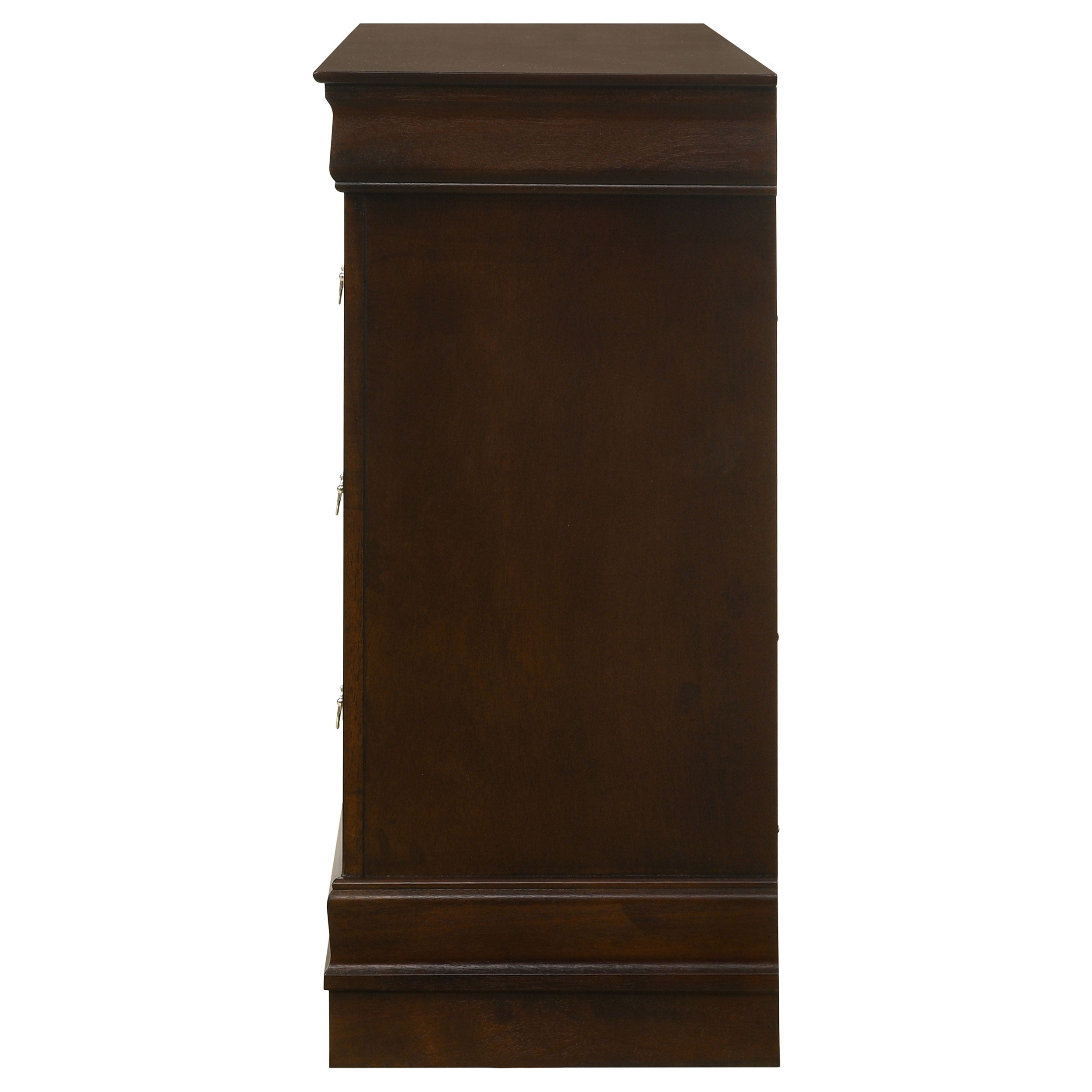 Frances Cappuccino 6-Drawer Dresser