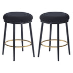 24.75" Modern Counter Stools Set of 2