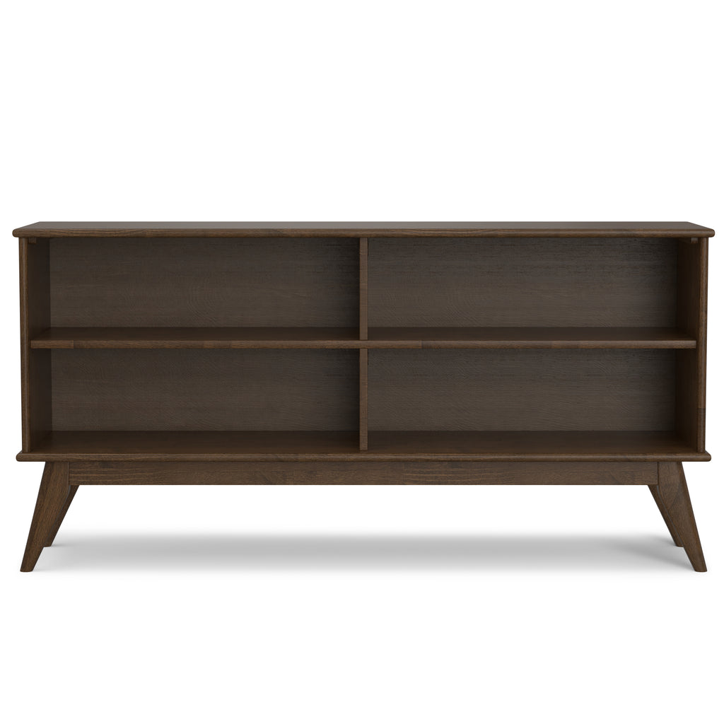 Draper Mid Century Low Bookcase