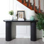 Wood Console Table, Modern