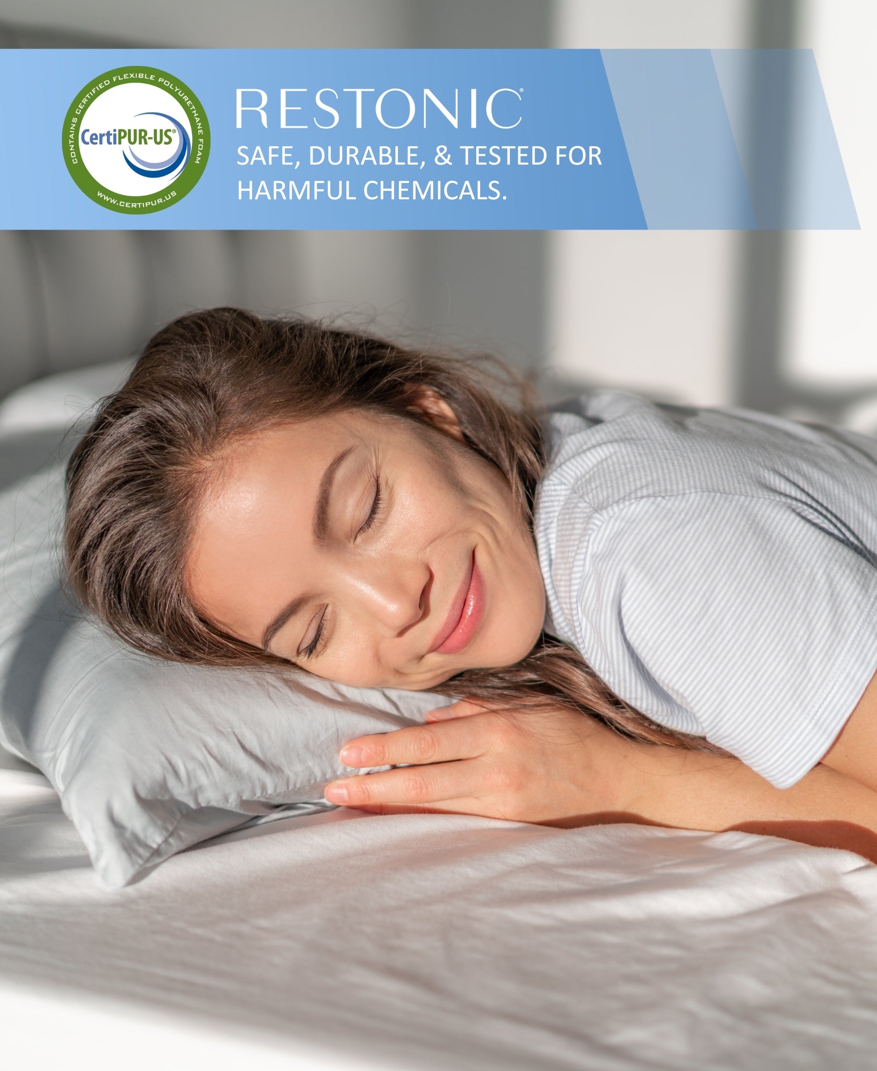 Restonic ComfortCare Hybrid Restful Nights Plush Twin Mattress
