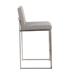 Contemporary High Back Counter Stool