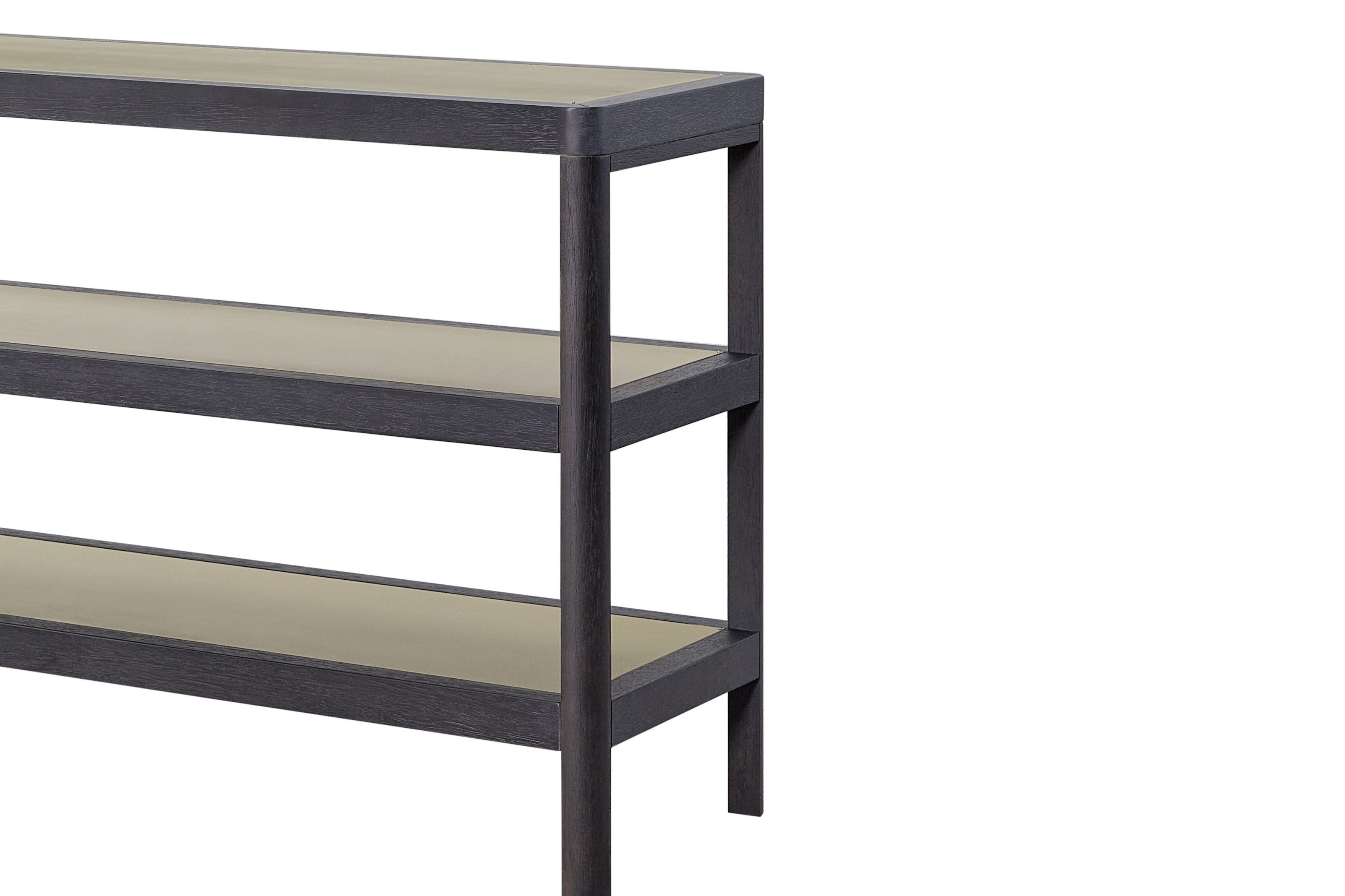 Console Table With Metal Insets