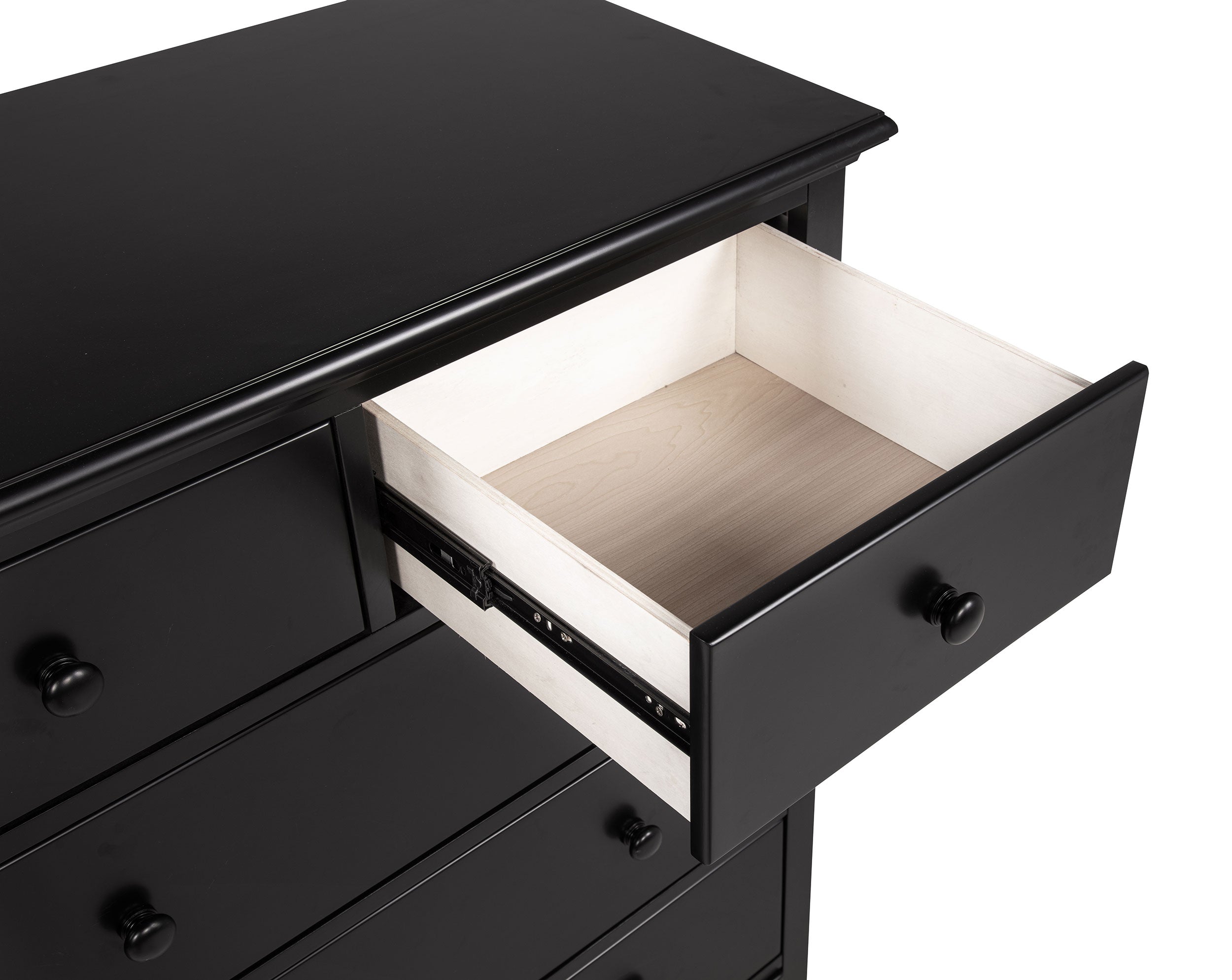 Sumerlin 6-drawer Bedroom Chest of Drawers Black-