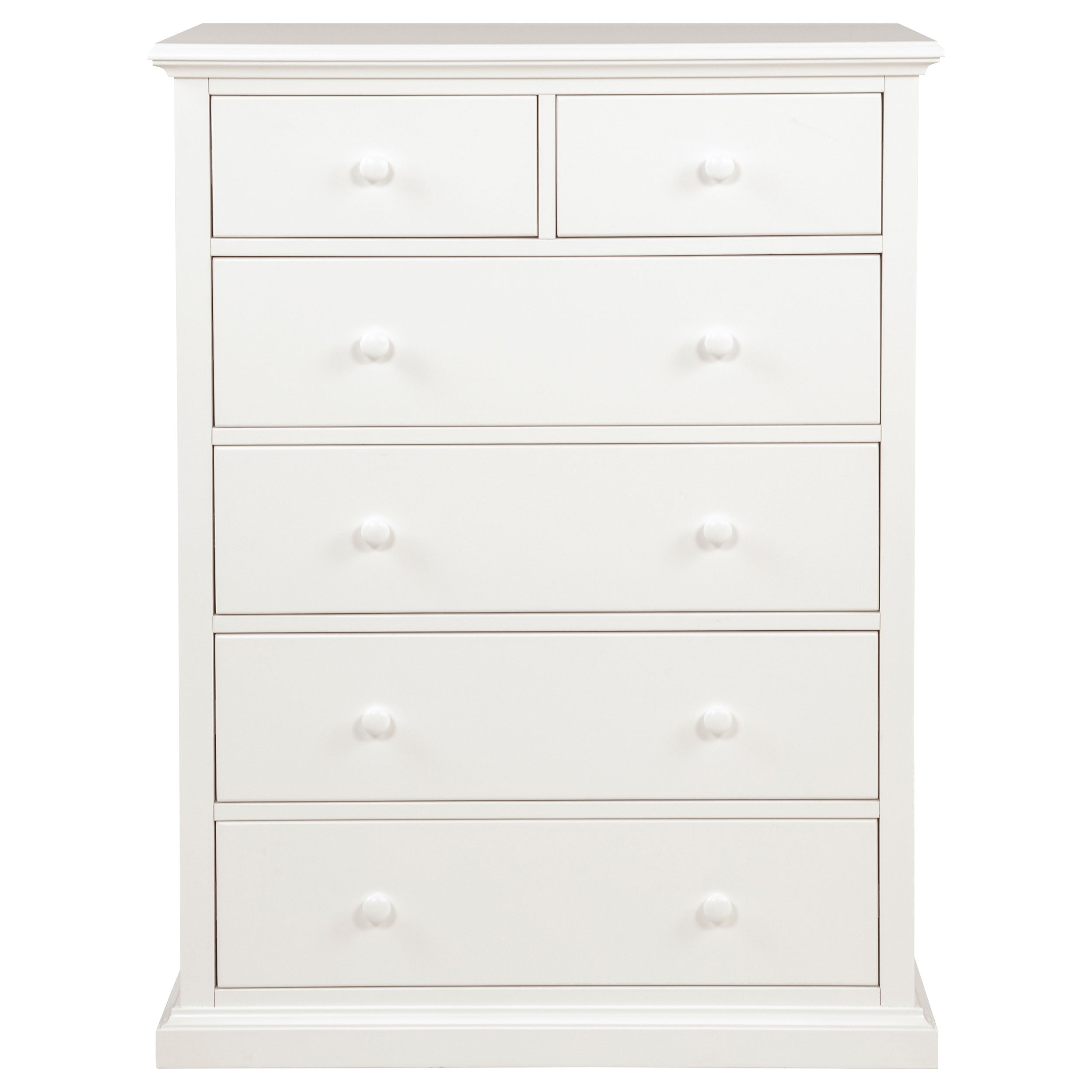 Sumerlin 6-drawer Bedroom Chest of Drawers White-