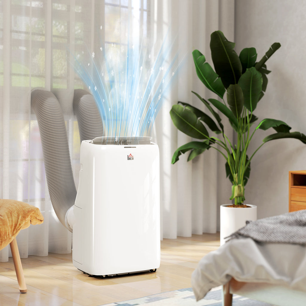 HOMCOM 14000 BTU Dual Hose Portable Air Conditioner