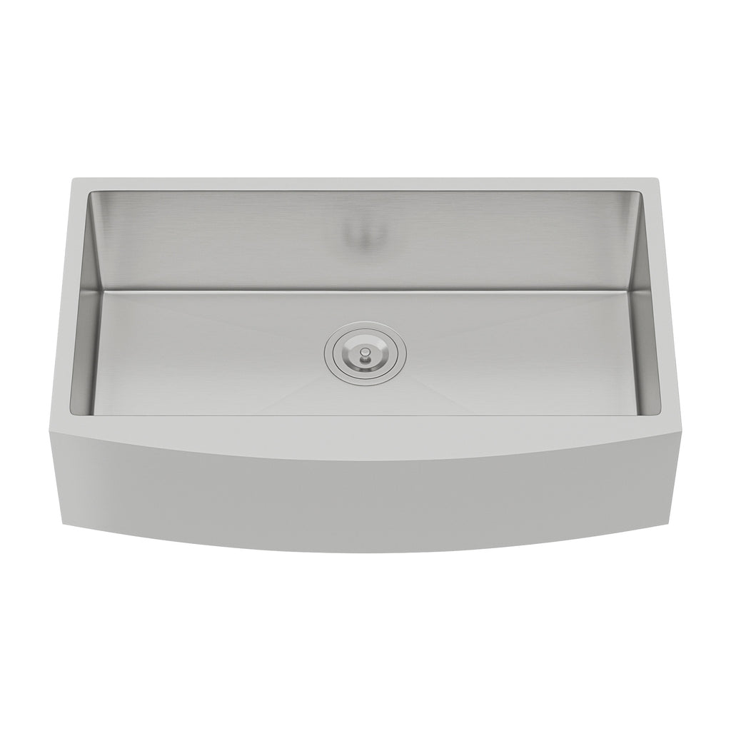 33 Farmhouse Sink - 33 Inch Kitchen Sink Stainless Steel 16 Gauge Apron Front