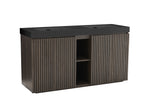 Galan 60" Smoked Bathroom Vanity