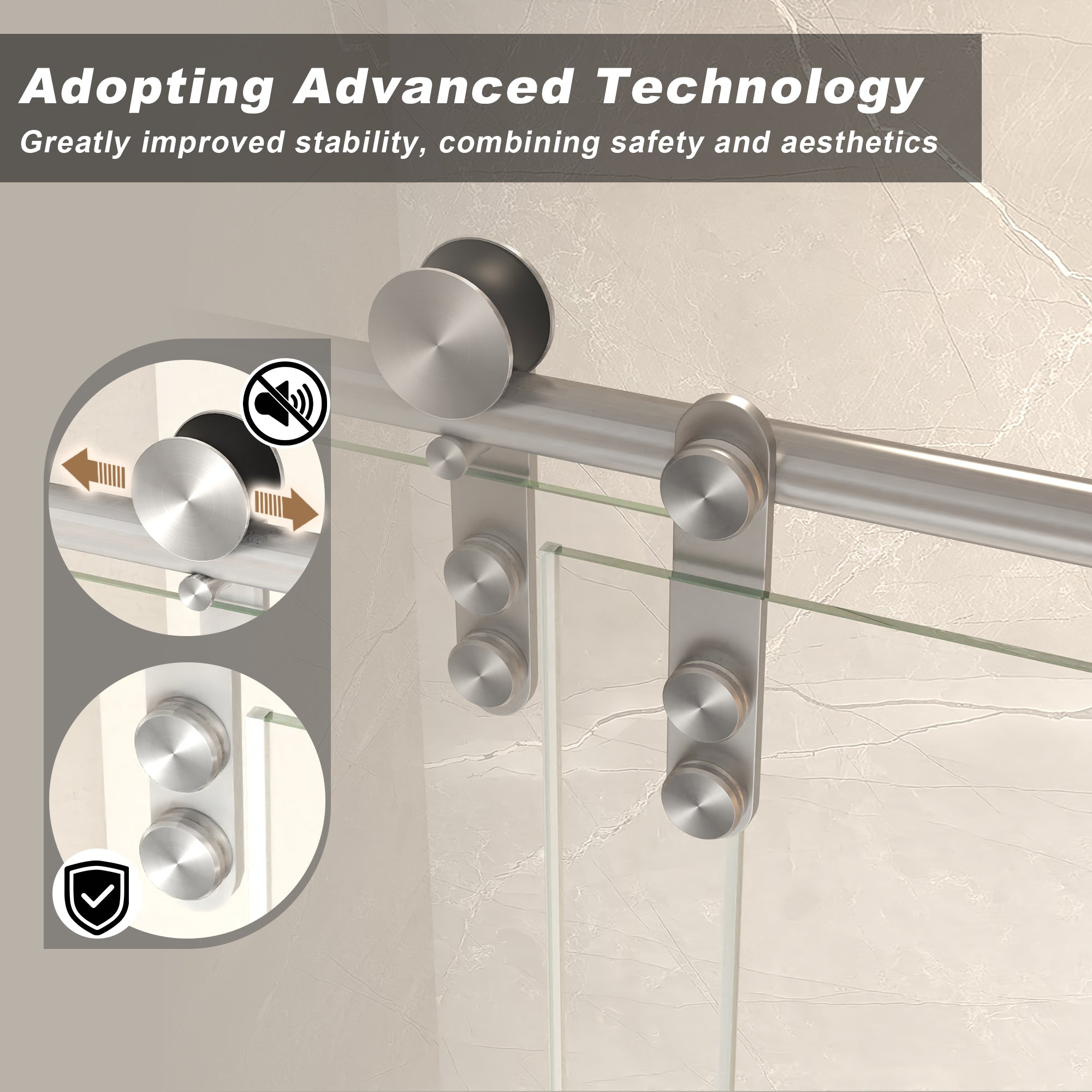 Frameless Sliding Bathtub Door