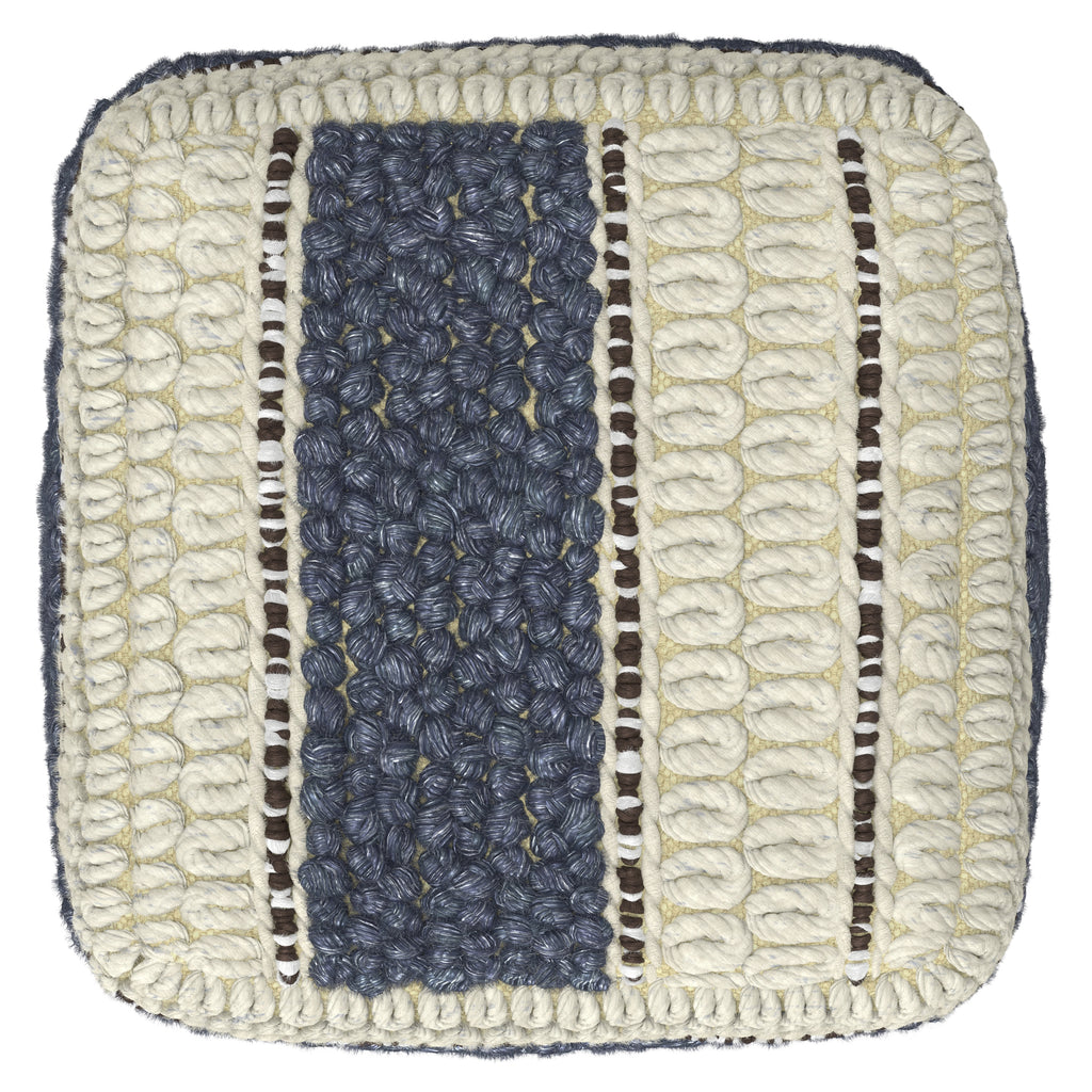 Grady 18 Inch Wide Square Pouf