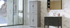 Bathroom Storage Cabinet with Multi-Functional Storage Space