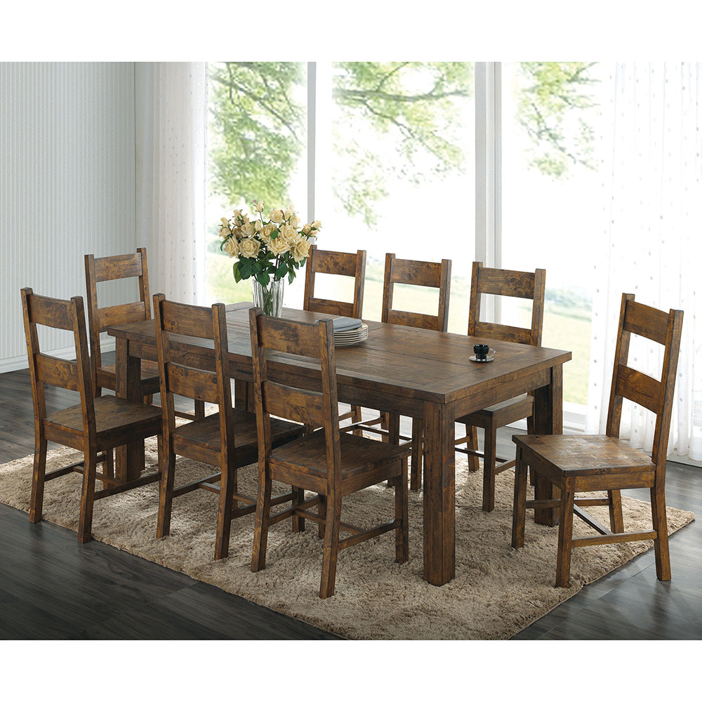 Guster Rustic Golden Dining Table