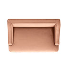 Duchess 33" Medium Princess Pet Bed Sofa with Fringe Skirt, Peach