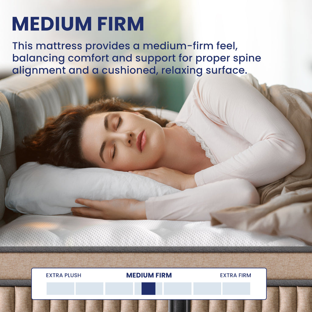 14 Inch King Mattress - Hotel-Collection Hybrid Mattress