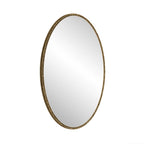 Iron Art Oval Retro Mirror