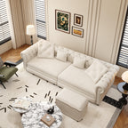 Chesterfield 3-in-1 Pull-Out Sofa Bed