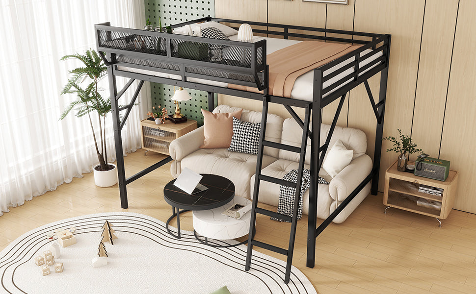 Full Size Loft Bed with Ladder