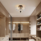 Smoky Semi Flush Mount Ceiling Light