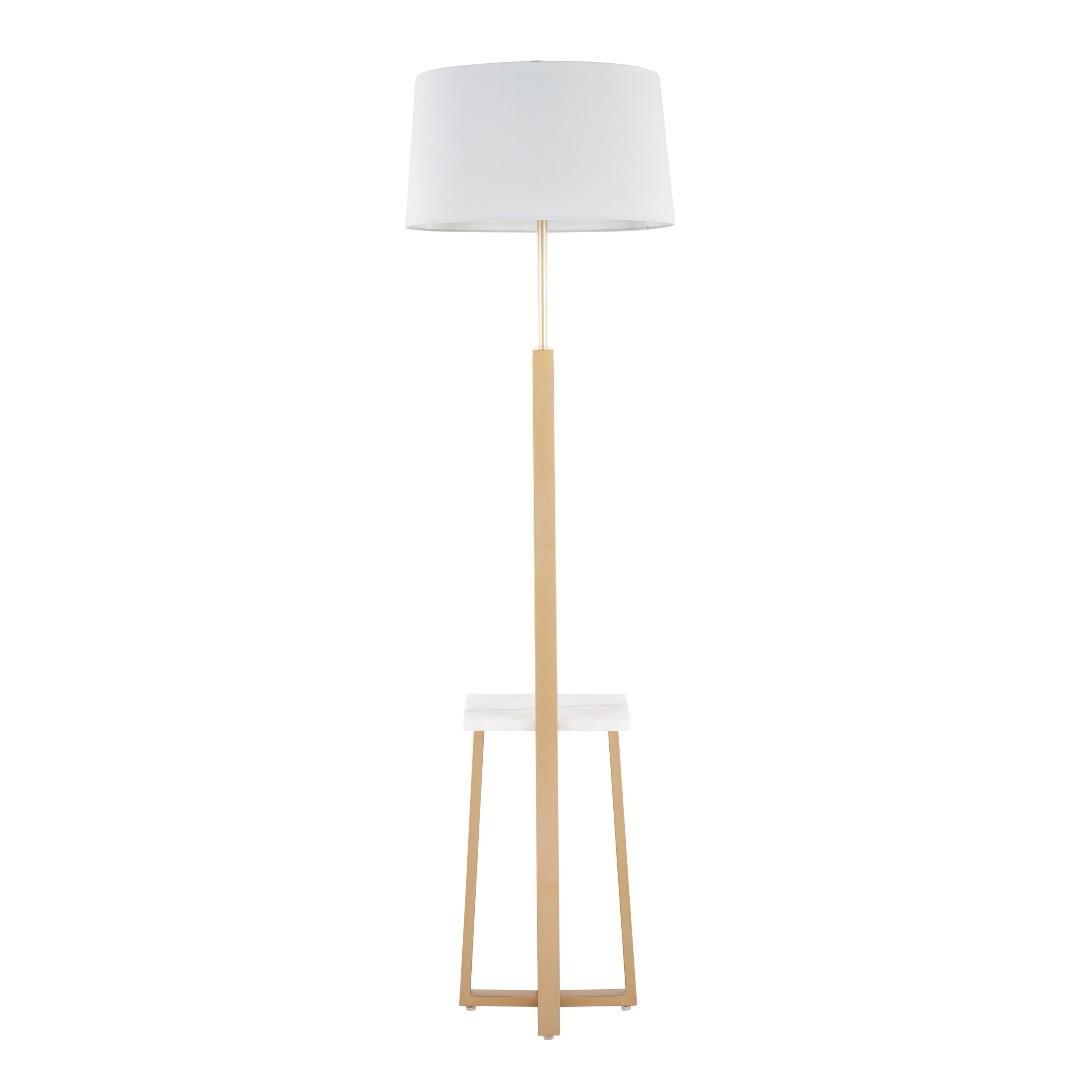 Shelf Contemporary Floor Lamp