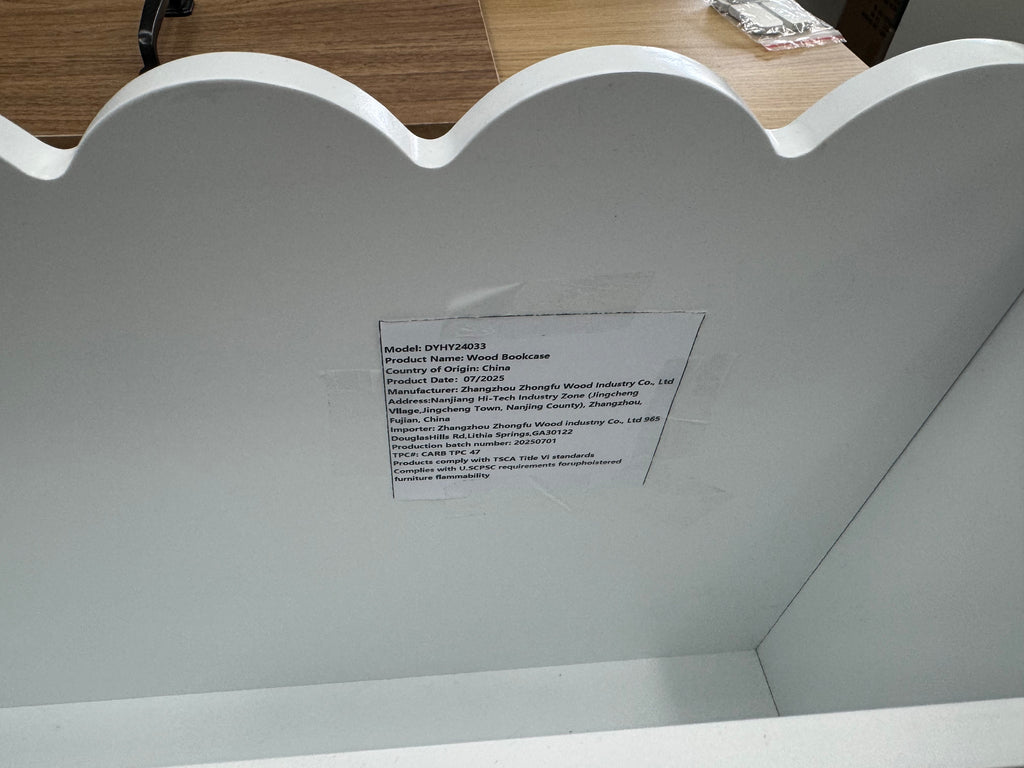 Kids Bookshelf with Storage Bins and Drawer