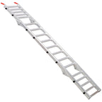 Aluminum Ramp 1,400 LBS/Pair, For Motorcycle/Lawn Mower/ATV Ramp