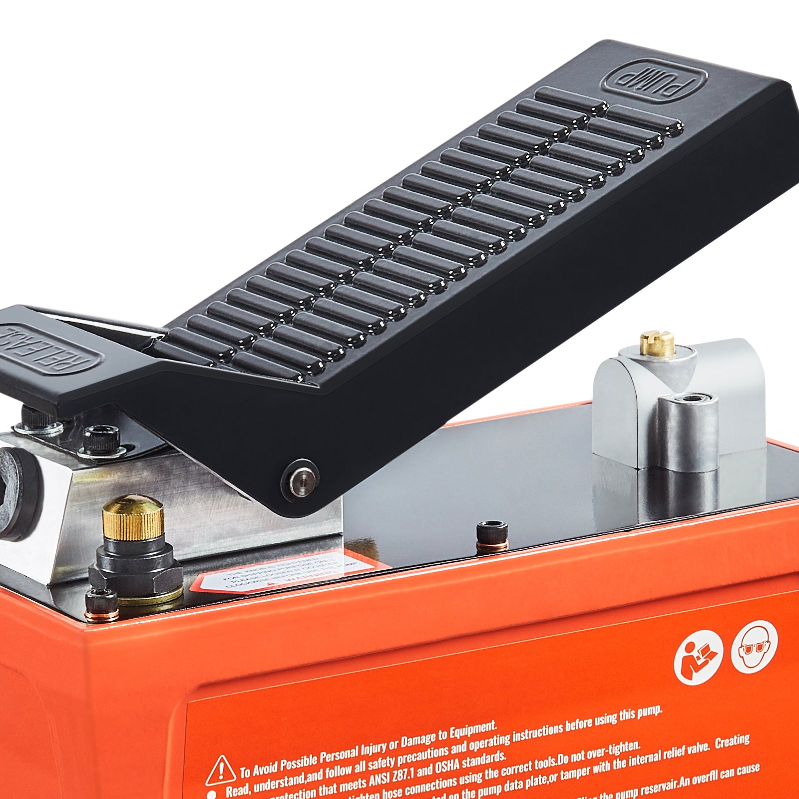 Air Hydraulic Pump, 10,000 PSI 1/2 Gal Reservoir