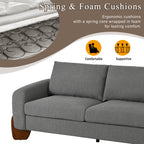 U_Style Modern 3-Piece Living Room Sofa Set
