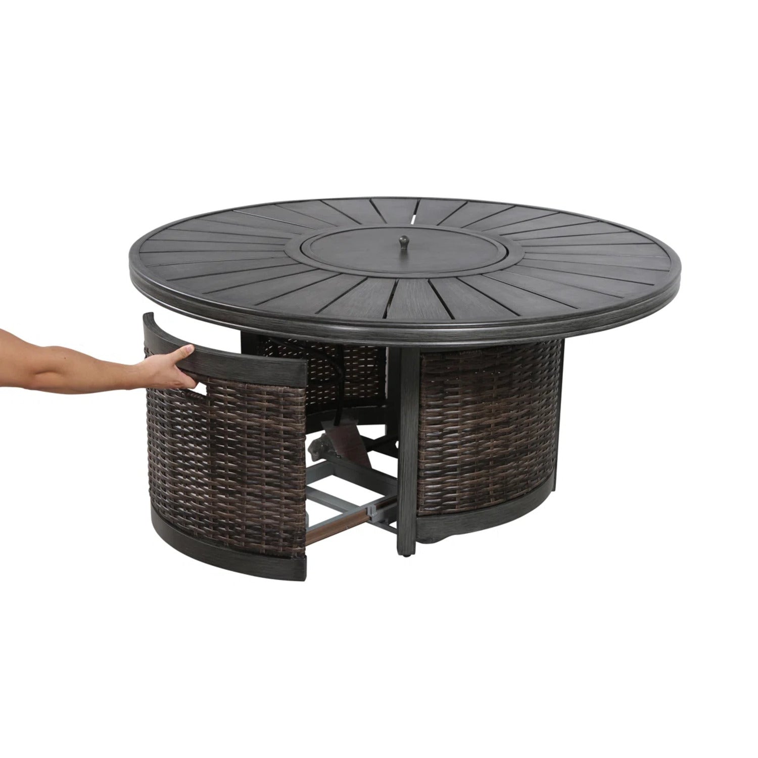 All-Weather 4-Person Patio Sofa Set