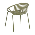7 Pieces Outdoor Modern Dining Set with Stackable Chair
