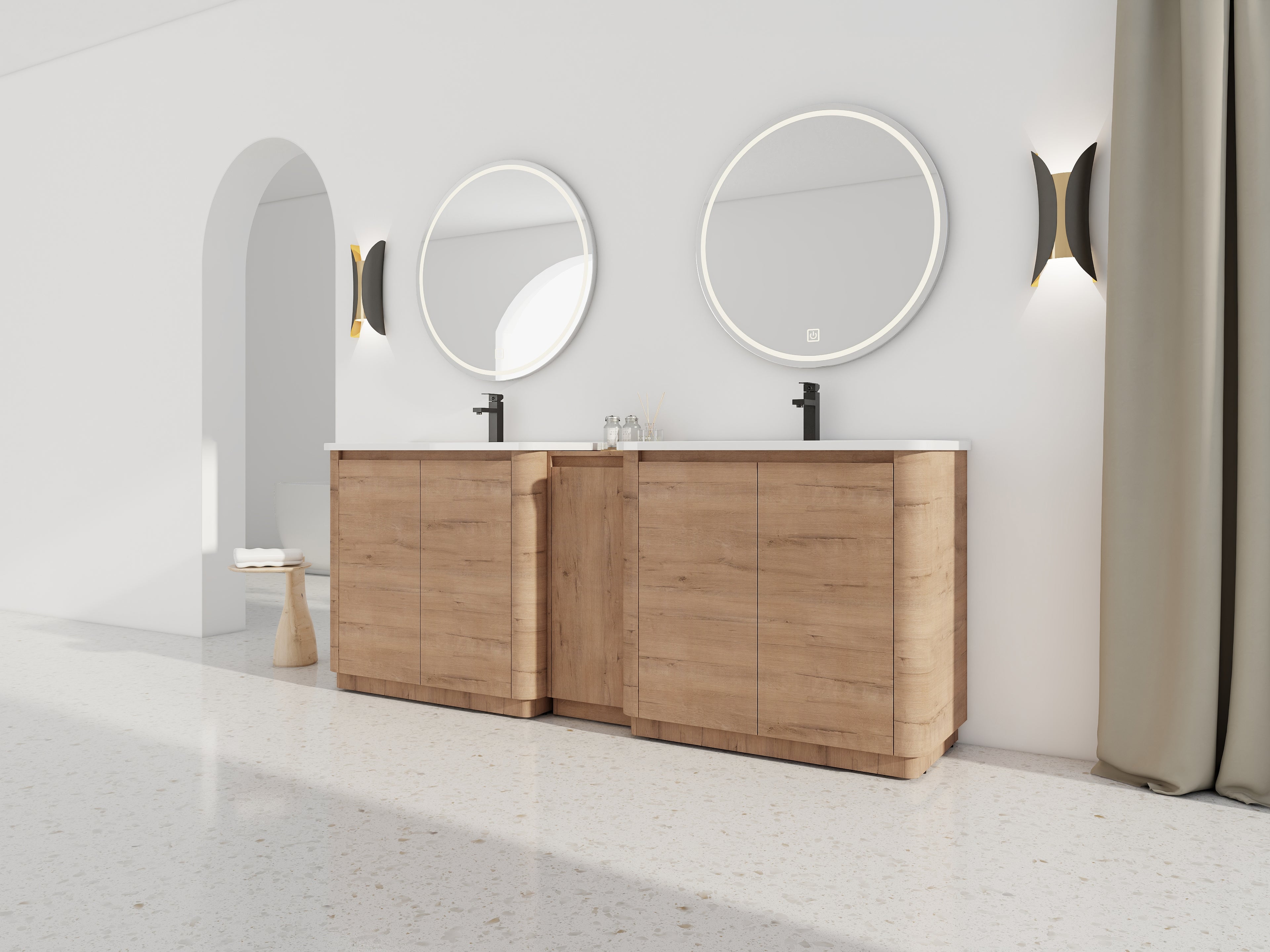 84'' Freestanding Bathroom Vanity