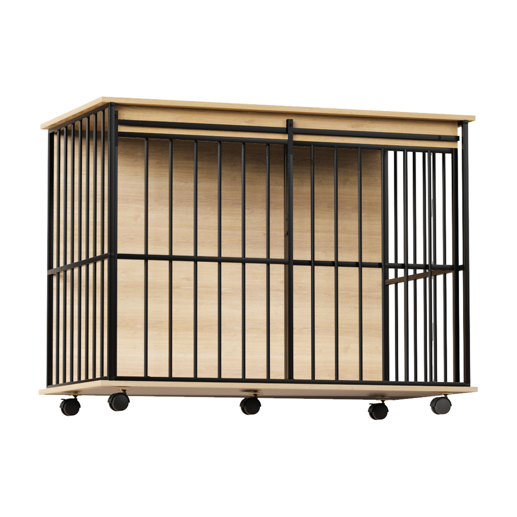 Wooden Dog Crate Furniture for Medium to Large Dogs