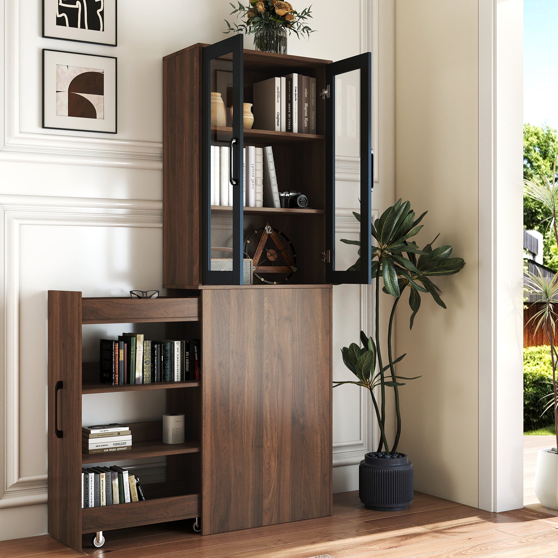 70.87" H Display Storage Cabinet