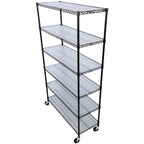 6 Tier 6000lbs Capacity NSF Metal Shelf Wire Shelving Unit