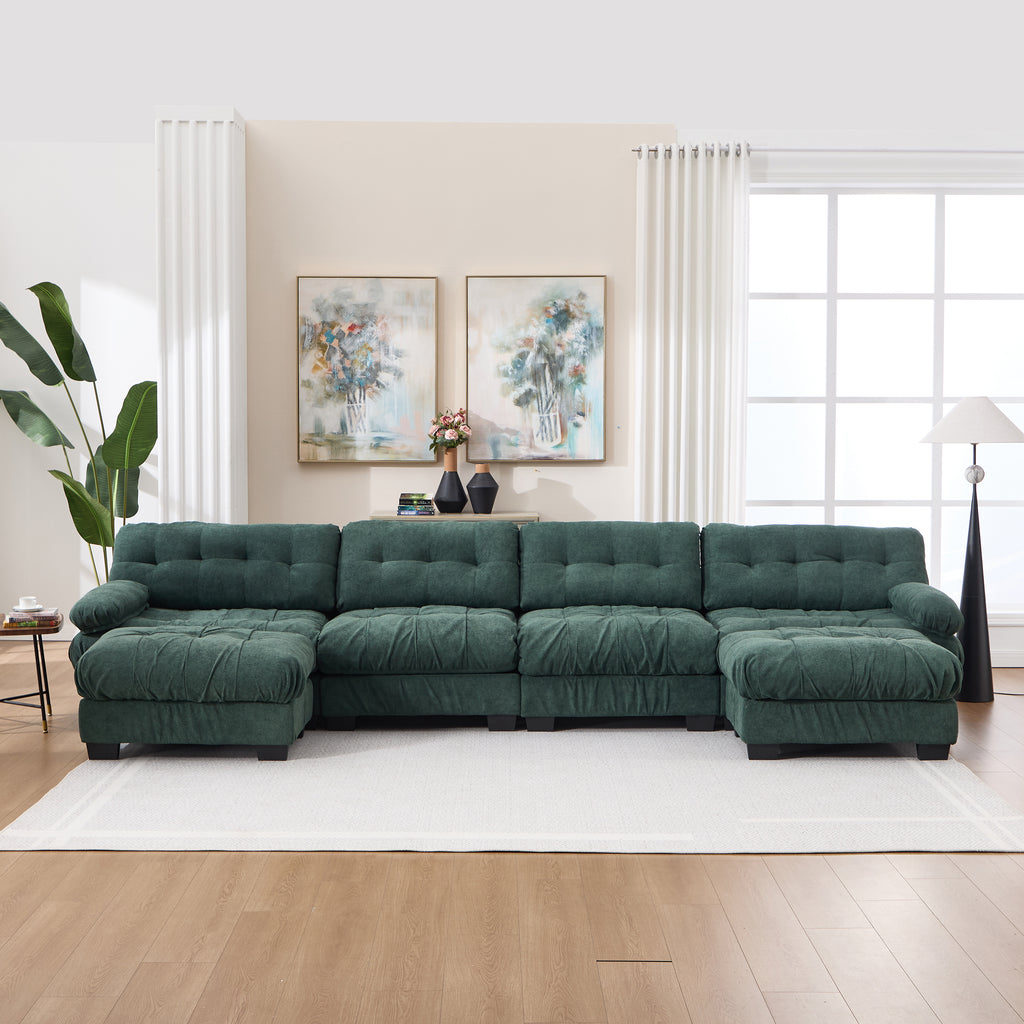 U Shaped Couch Modular Sectional Sofa
