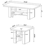Salton 3-Piece Table Set