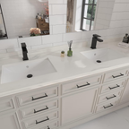 Single Handle Bathroom Faucet, Matte Black