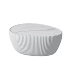Goose Egg Shaped Coffee Table with Sintered Stone Top