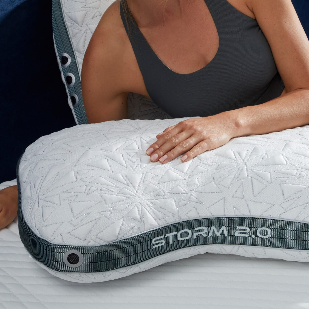 BedGear Storm Cuddle Curve Pillow 2.0