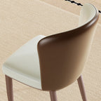 Modern Dining Chair with Carbon Steel Legs – Set of 2