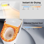 Modern Smart Toilet With Bidet and Auto Features